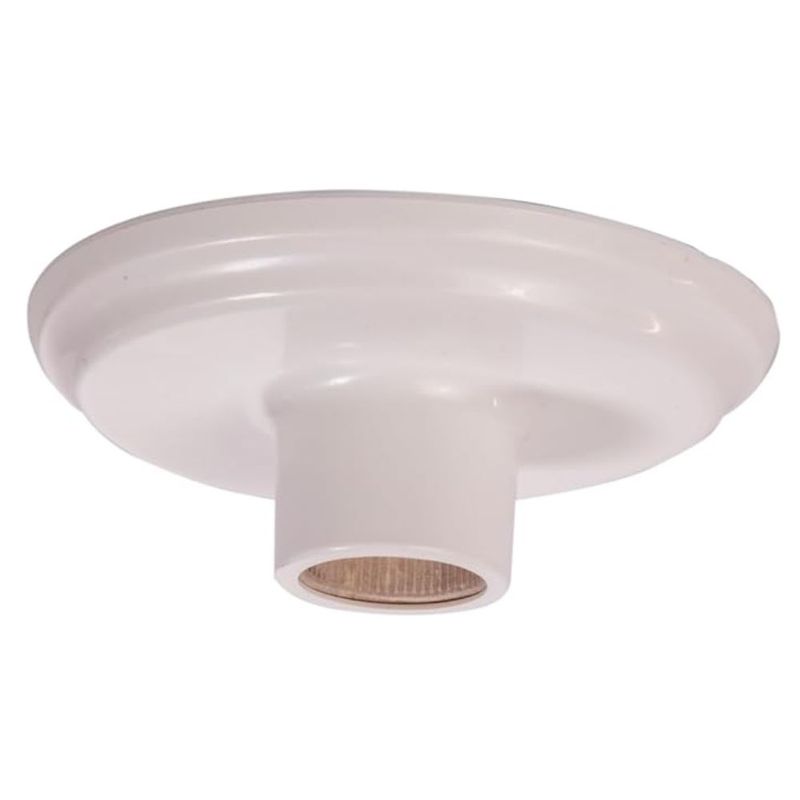 Plafonier-Plastico-Redondo-Foxlux-Soquete-Porcelana-1XE27-Branco