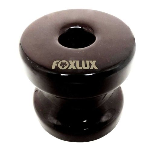 Isolador Porcelana Tipo Roldana 67X72mm Foxlux