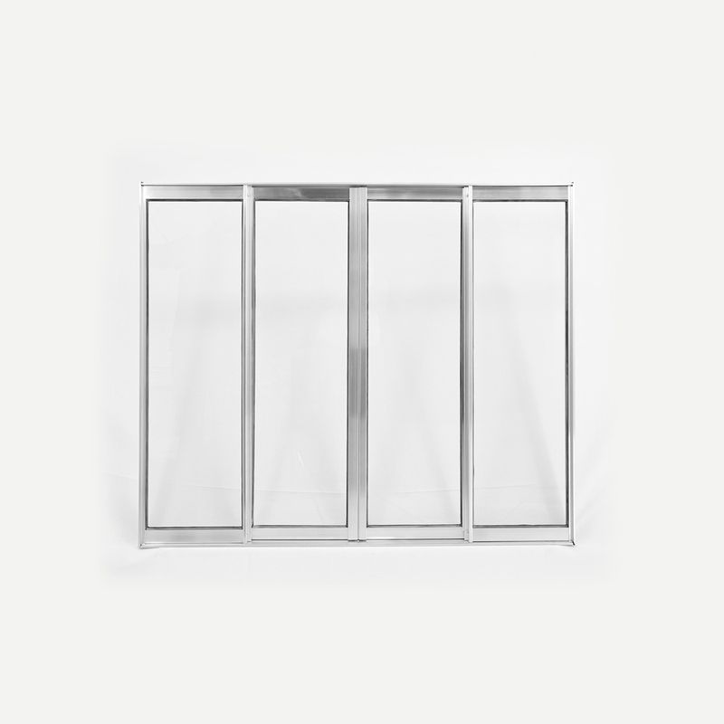 Janela-de-Correr-4-Folhas-sem-Grade-Aluminio-Brilhante-100x200cm