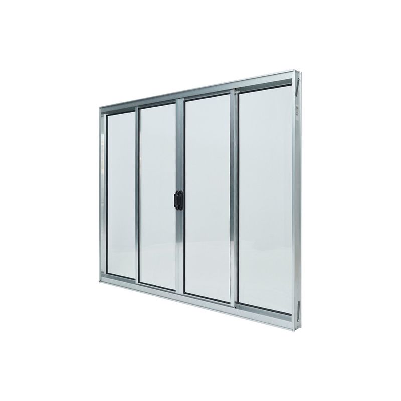 Janela-de-Correr-4-Folhas-sem-Grade-Aluminio-Brilhante-120x200cm