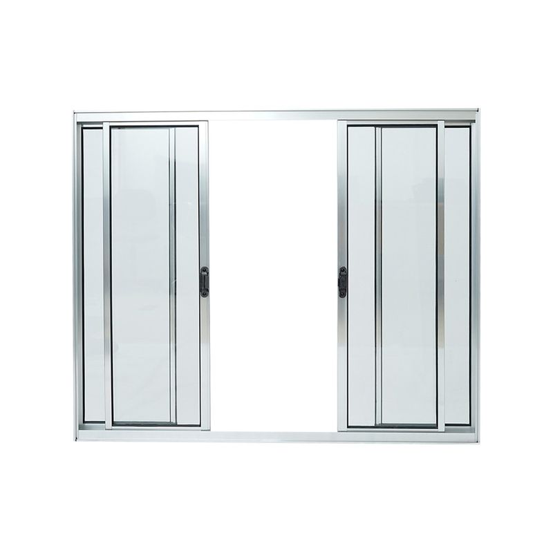 Janela-de-Correr-4-Folhas-sem-Grade-Aluminio-Brilhante-120x200cm