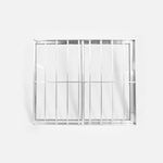 Janela-de-Correr-2-Folhas-com-Grade-Aluminio-Brilhante-100x100cm