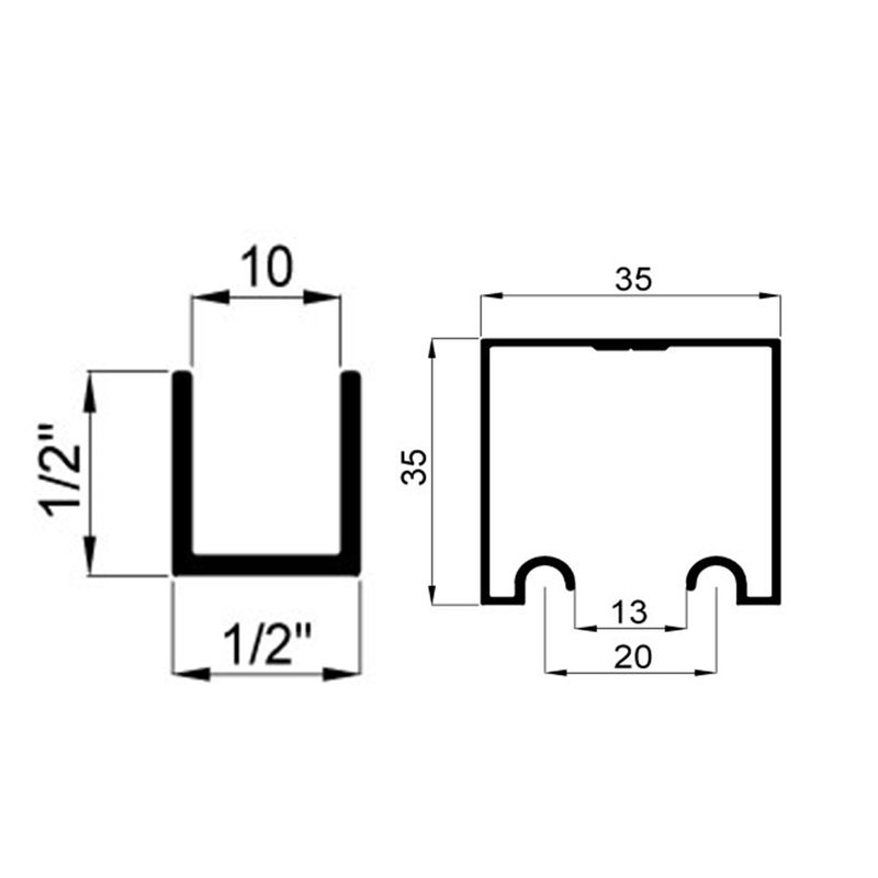 Kit-para-Porta-de-Correr-Concavo-04-Rodizios-2m-80kg-Aluminio-Polido