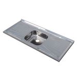 Pia-para-Cozinha-430-Aco-Inox-120x52cm-com-Cuba-Central