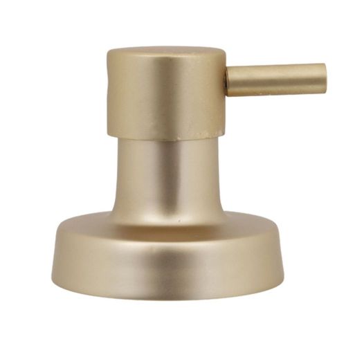 Acabamento Registro Base Deca Gaveta/Pressão 1/2"3/4" Bello Metal Ouro