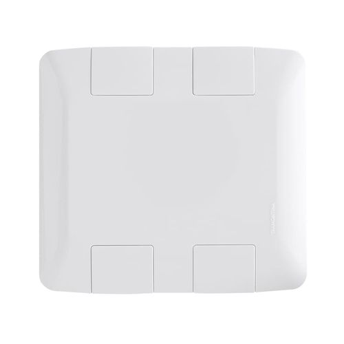 Placa Cega 4x4 Branca Aria