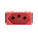 Modulo-Tomada-2P-T-20A-250V-Vermelho-Aria