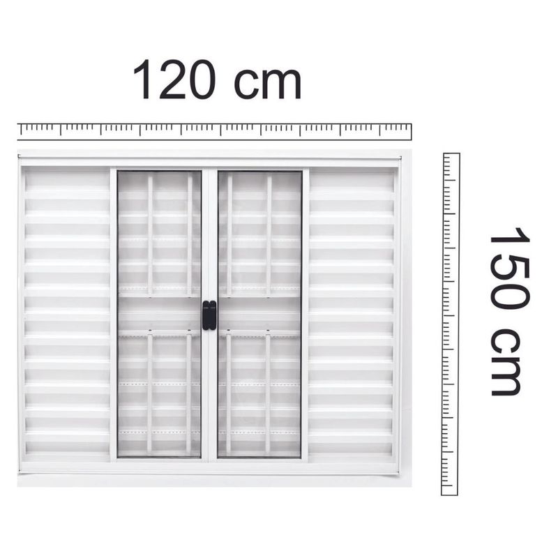 Veneziana-6-Folhas-com-Grade-Aluminio-Branco-120x150cm