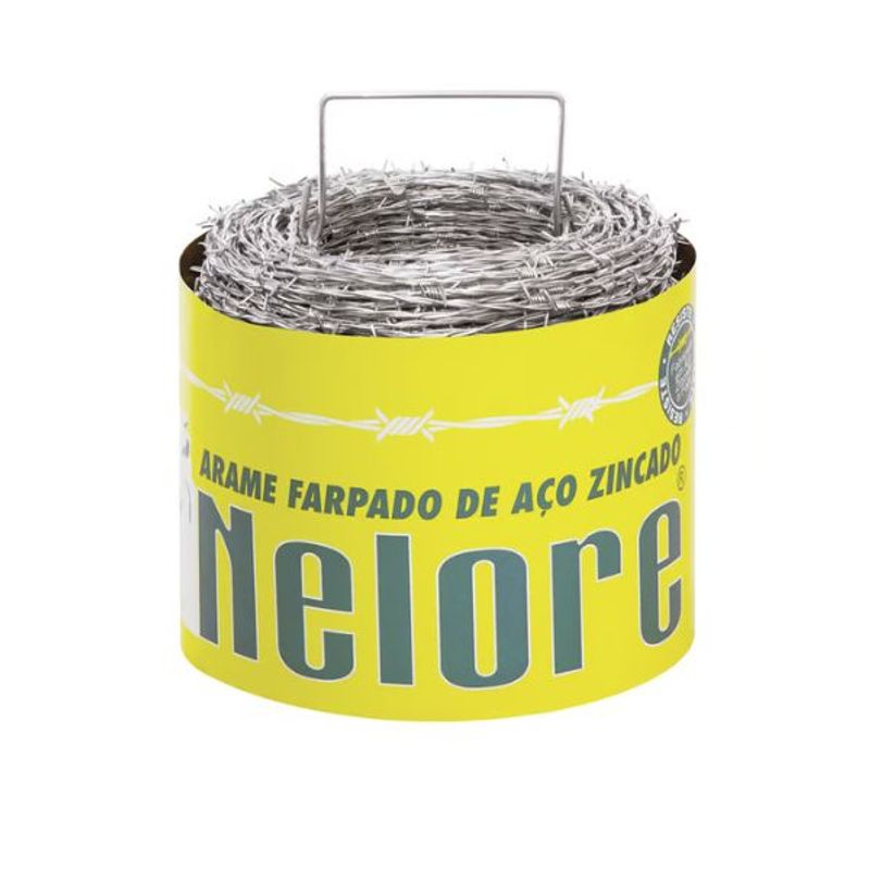 Arame-Farpado-Nelore-Aco-Zincado-250m-Morlan