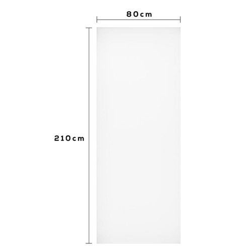 Folha de Porta Lisa Colméia Branco Max 210x80cm
