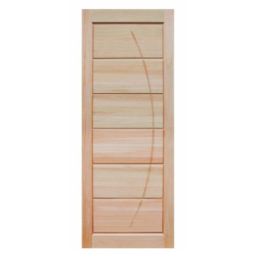 Folha de Porta Maciça Eucalipto Friso C BB020 210x90cm