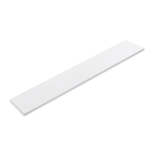 Prateleira MDP Branco com Suporte Invisível 120x25x1,5cm