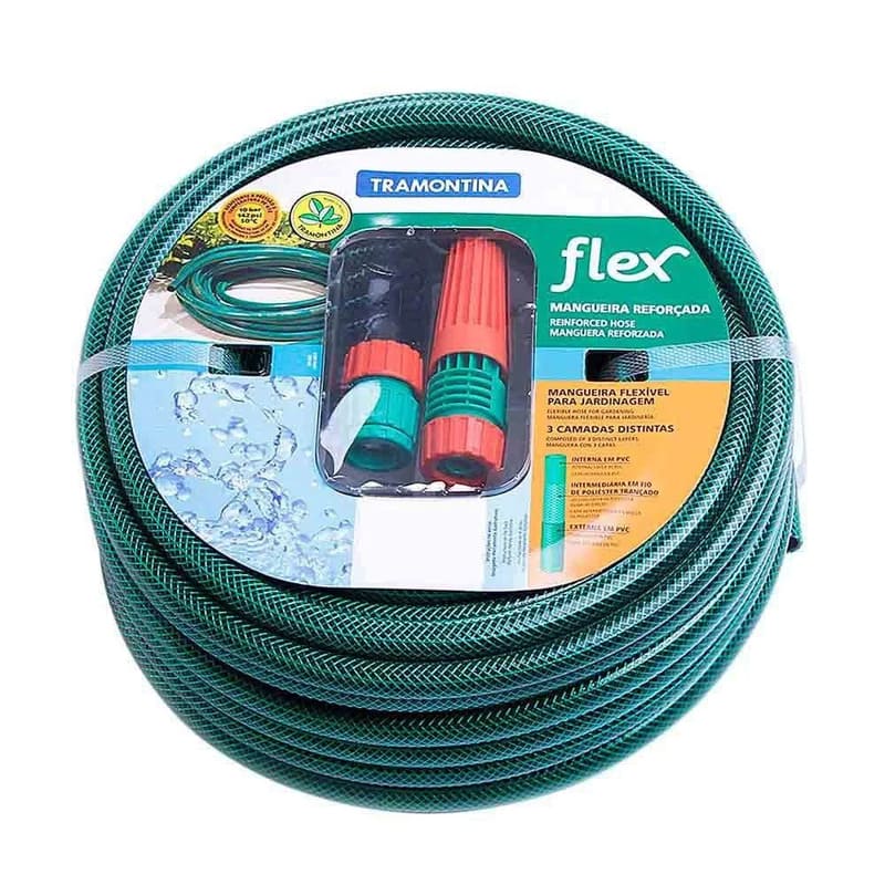 Kit-Mangueira-Reforcada-Esguicho-Conector-Verde-20m-1-2--Tramontina