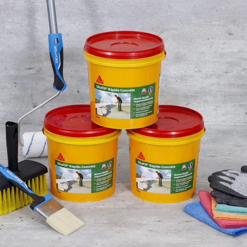 Manta-Liquida-Impermeabilizante-Acrilica-Sikafill-Rapido-Concreto-36K