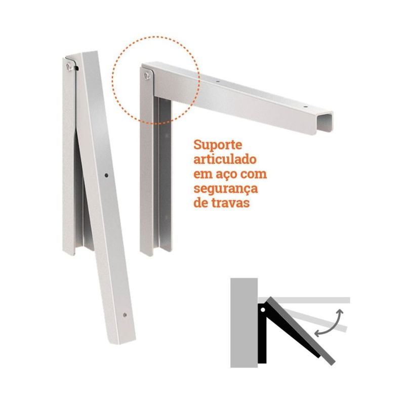 Suporte-de-Prateleira-e-Mesa-Dobravel-ate-40Kg-38cm-Aco-Branco