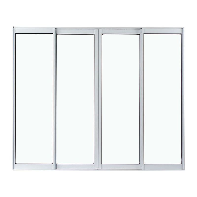 Janela-de-Correr-4-Folhas-sem-Grade-Aluminio-Branco-120x200cm