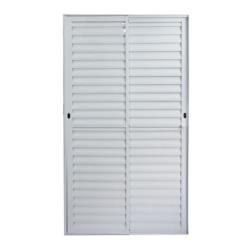Porta-Balcao-Veneziana-3-Folhas-Vidro-Liso-Aluminio-Branco-210x150cm