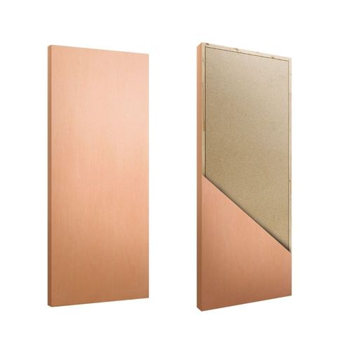 Folha de Porta Lisa Bondoor HDF Pinus Curupixá 210x80cm