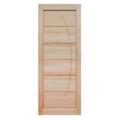 Kit Porta Maciça Eucalipto Rosa Reversível BB020 Bt 14 214x72cm