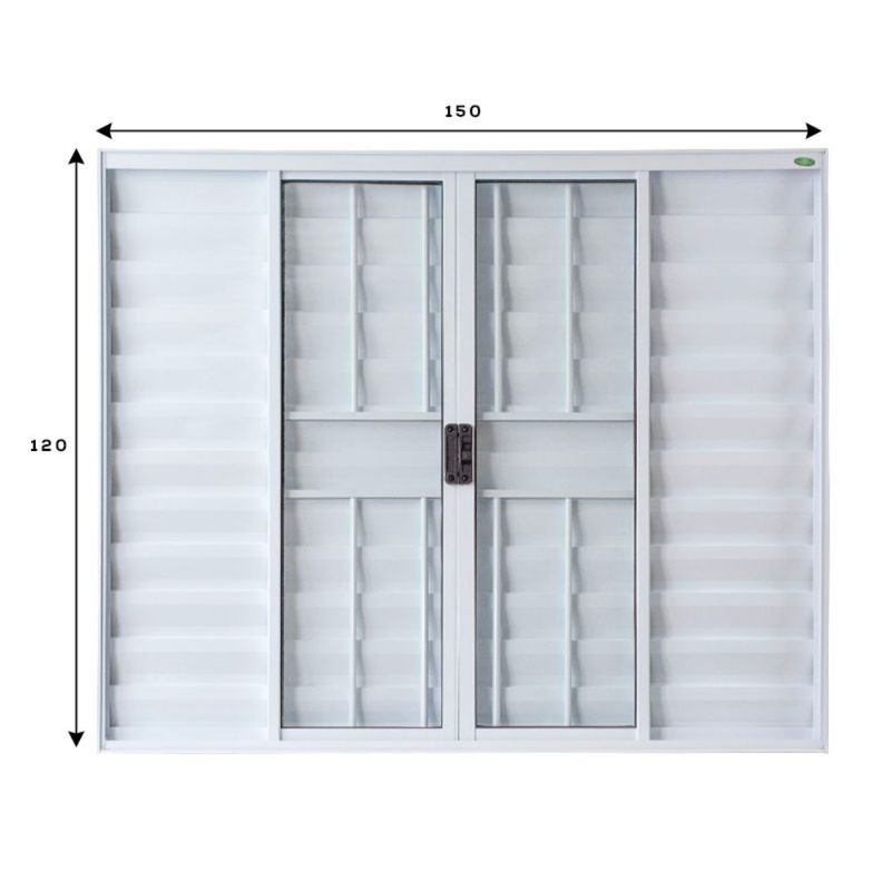 Veneziana-6-Folhas-com-Grade-Aluminio-Branco-120x150cm