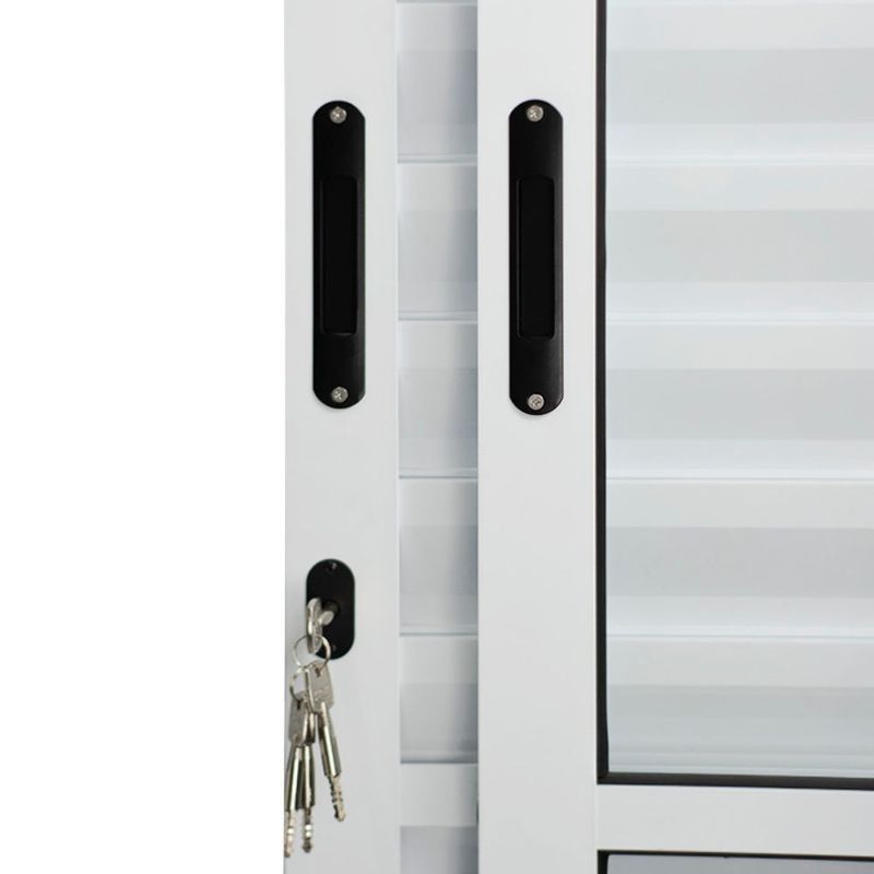 Porta-Balcao-Veneziana-6-Folhas-Vidro-Liso-Aluminio-Branco-210x150cm