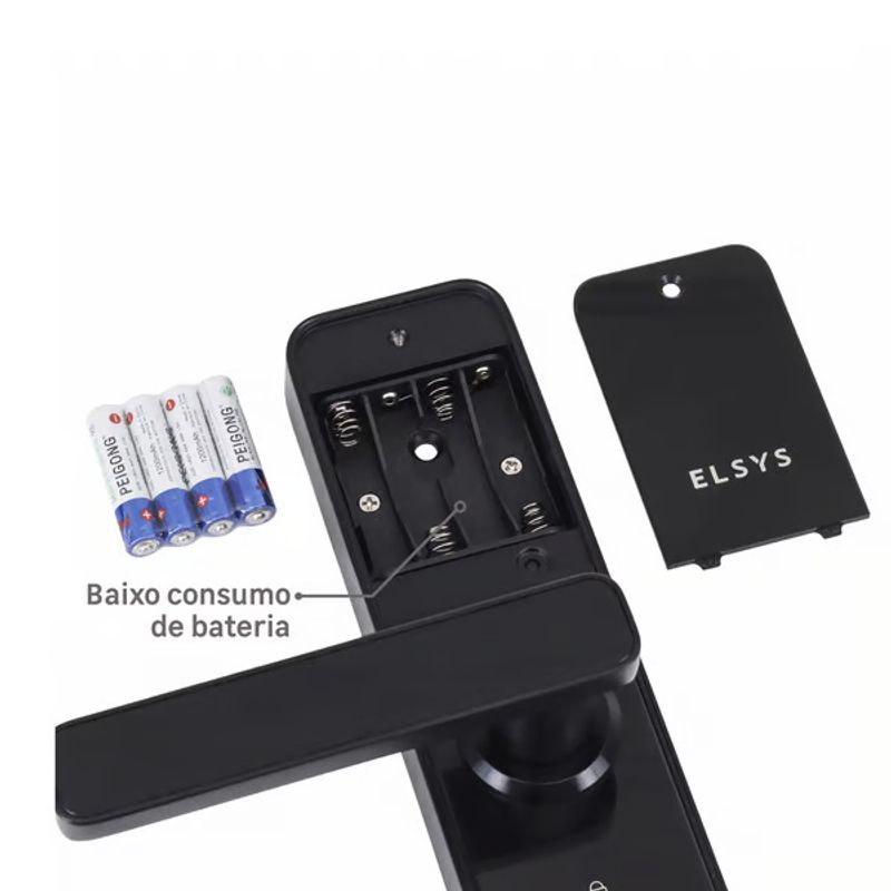 Fechadura-Digital-de-Embutir-com-Biometria-e-Wifi-DE4000B-Preto