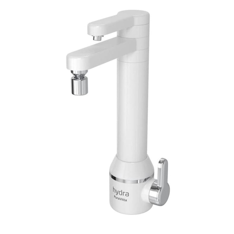 Torneira-Filtro-Eletrica-Puravitta-de-Parede-Branca-220V-5500W-Hydra