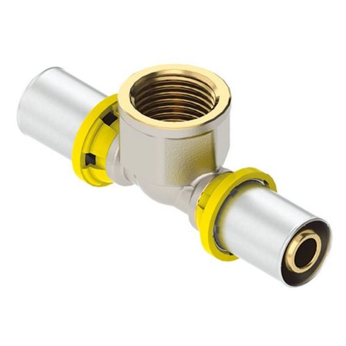 Te Terminal Fêmea para Gás 16mm x 1/2" Emmeti