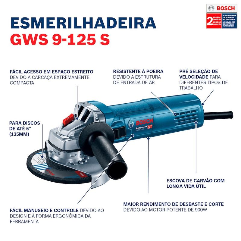 Esmerilhadeira-Angular-de-5---125mm--900W-GWS-9-125S-220V-Bosch