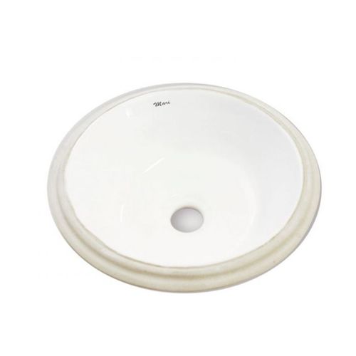 Cuba de Embutir Redonda Branca 30x30cm Louça MariLouças Gardênia