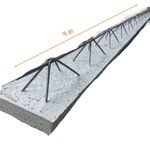 Vigota-Trelicada-Aco-e-Concreto-para-Laje-H8-4m-TRX