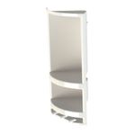 Porta-Shampoo-de-Embutir-Canto-para-Banheiro-39cm-Branco