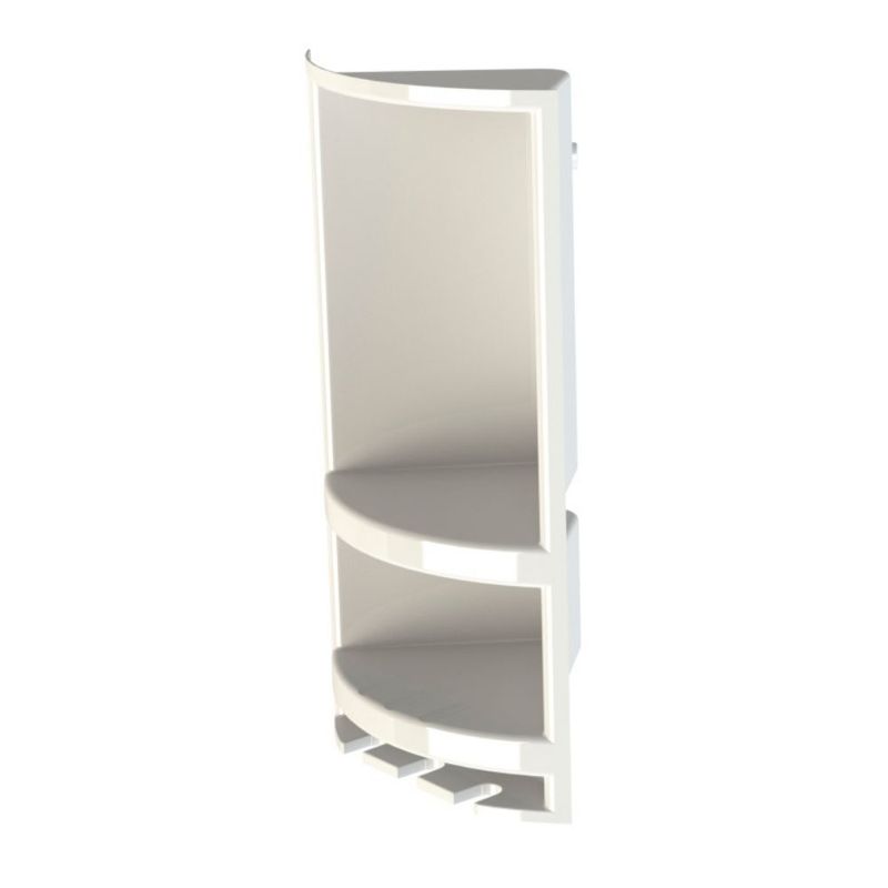 Porta-Shampoo-de-Embutir-Canto-para-Banheiro-39cm-Branco