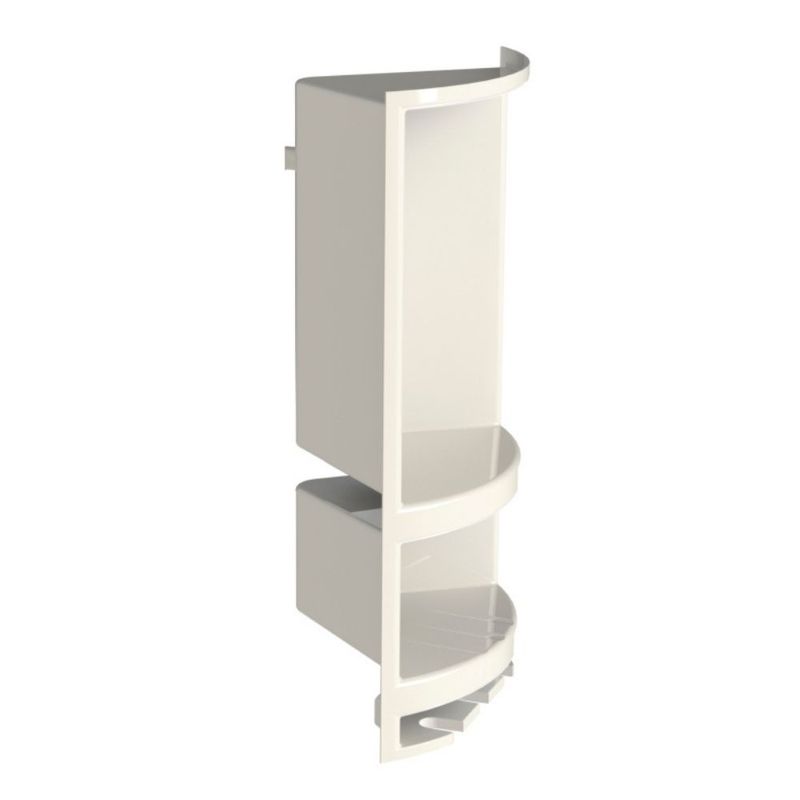 Porta-Shampoo-de-Embutir-Canto-para-Banheiro-39cm-Branco