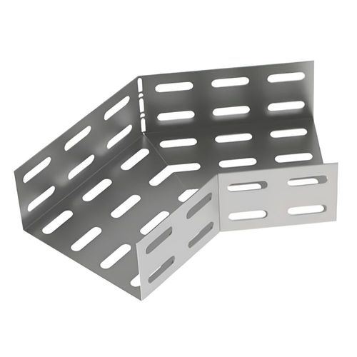 Curva Horizontal 45° para Eletrocalha 100mmx50mm Perfil Líder