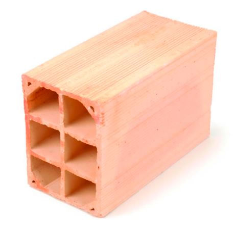 Bloco Cerâmico de Vedação 9x19x29cm Tatuí