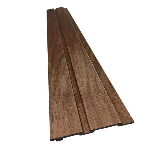 Painel Ripado Poliestireno Jacarandá 12,2cmx2,85m