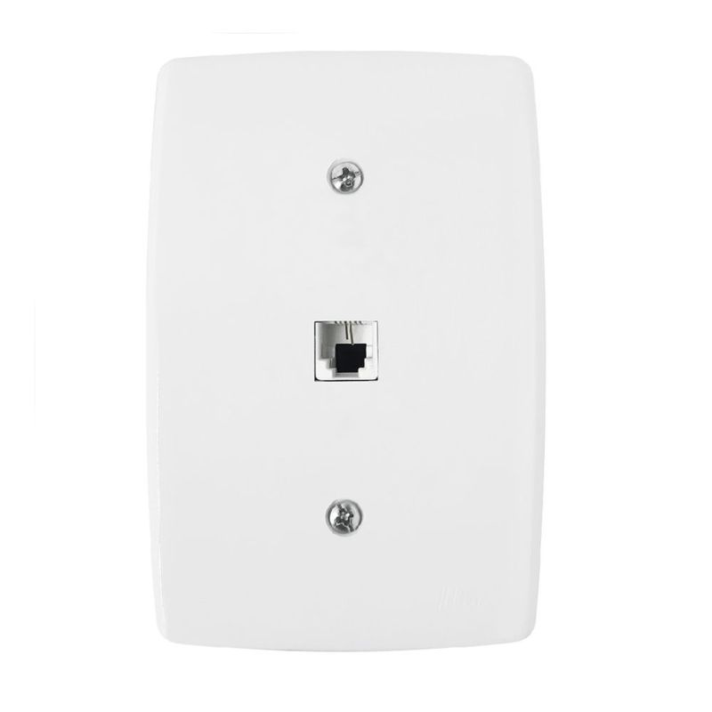 Conjunto-para-Telefone-RJ11-4x2-Branco-Finesse