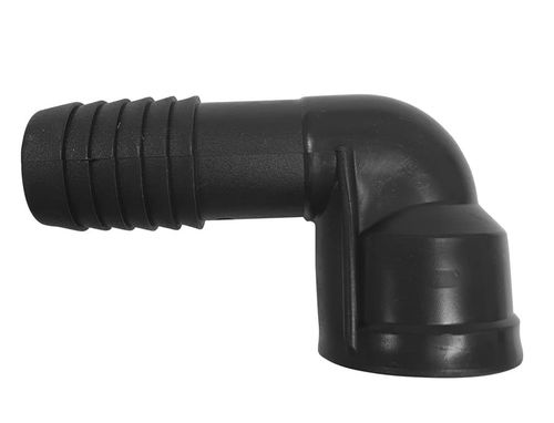Joelho 90 Interno Rosca Fêmea Espigão Preto 1" Taivi