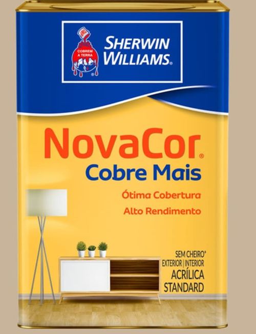Tinta Standard Acrílica Fosco Novacor Cobre Mais Camurça 18L