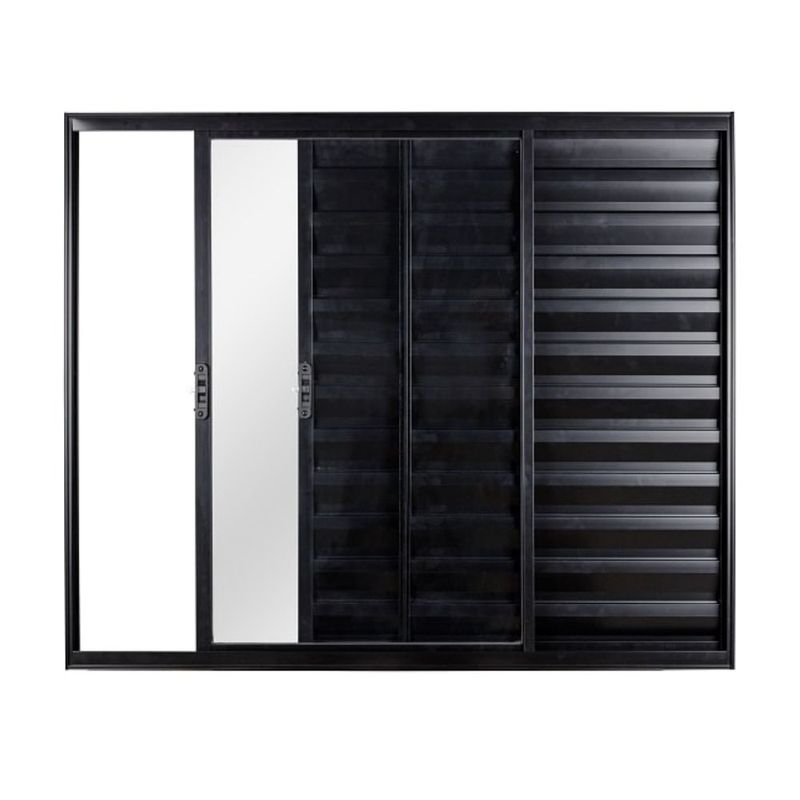 Veneziana-3-Folhas-sem-Grade-Aluminio-Preto-100x120cm