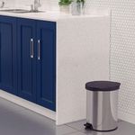 Lixeira-New-Redonda-com-Pedal-12L-Cromada-com-Tampa-Tramontina
