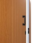 Kit-Porta-Correr-Lisa-Melaminica-Sobrepor-Mogno-Revesivel-215x70cm