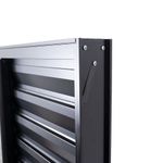 Porta-Balcao-Veneziana-6-Folhas-Vidro-Liso-Aluminio-Preto-210x200cm