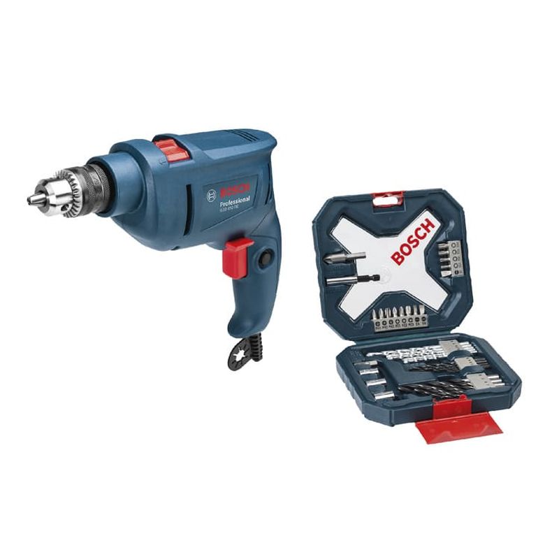 Furadeira-de-Impacto-3-8---10mm--GSB450RE-Kit-X-line-34pcs-220V-Bosch