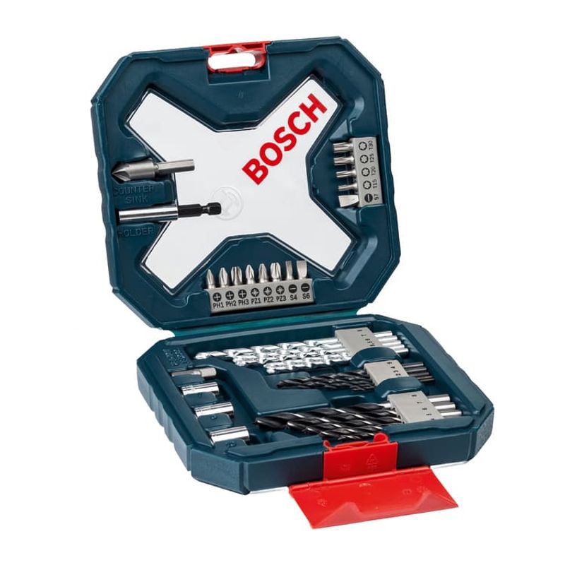 Furadeira-de-Impacto-3-8---10mm--GSB450RE-Kit-X-line-34pcs-220V-Bosch