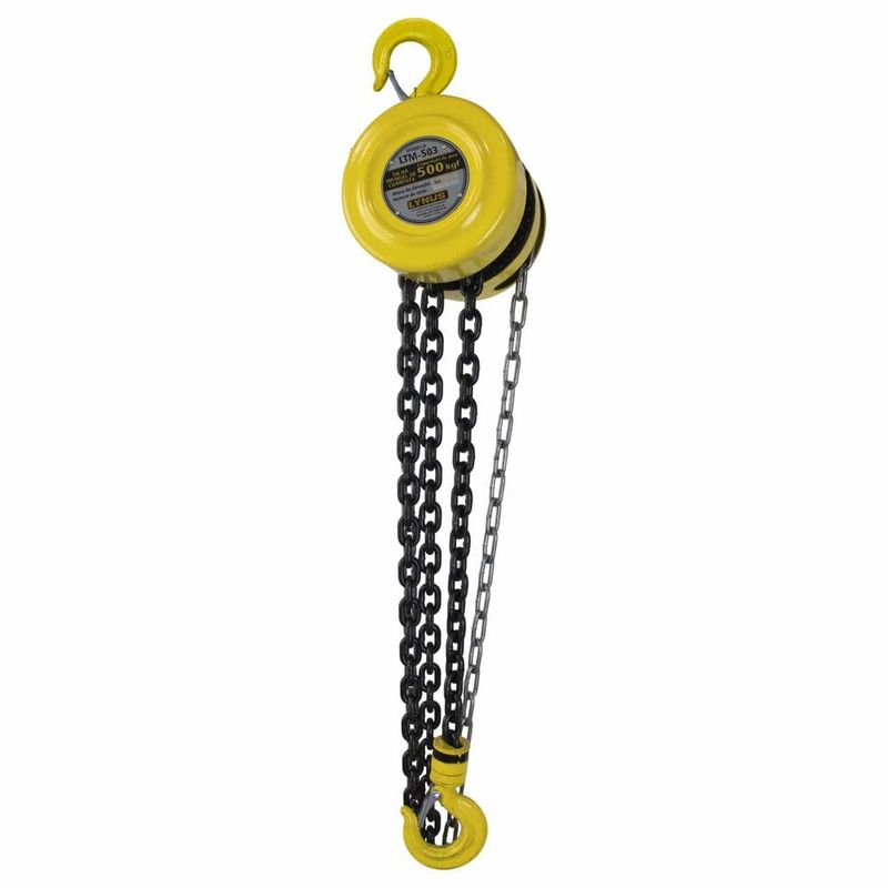 Talha-Manual-500kg-Corrente-3-metros-LTM-503-Lynus