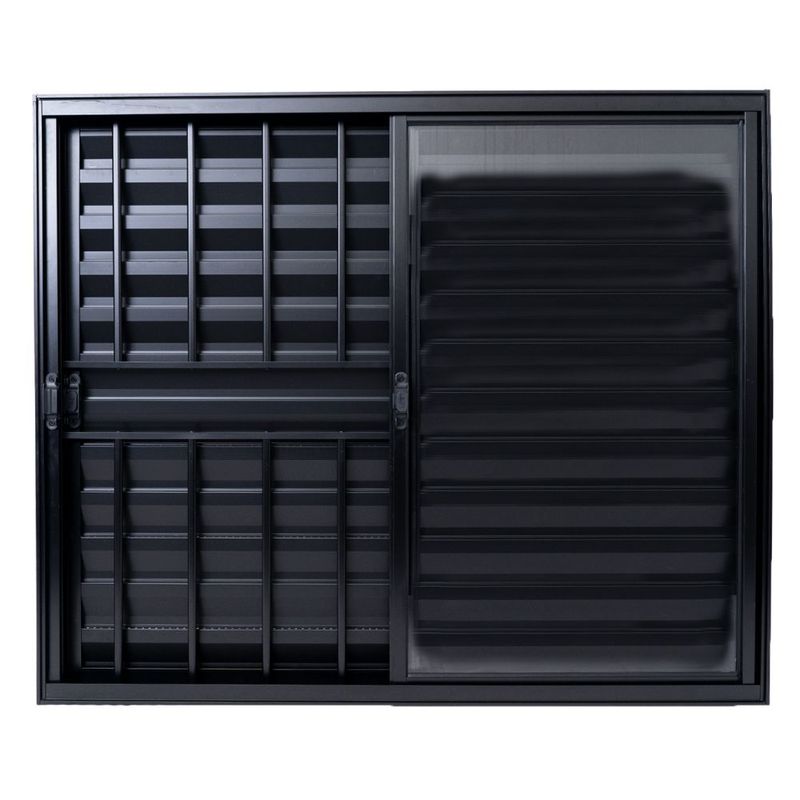 Veneziana-3-Folhas-com-Grade-Aluminio-Preto-100x150cm