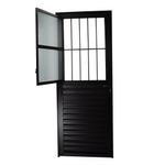 Porta-Postigo-Vidro-Boreal-Aluminio-Preto-Esquerdo-210x80cm