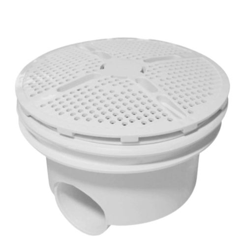 Dreno Fundo Anti-Hair 1.1/2" e 2" Piscina Brustec